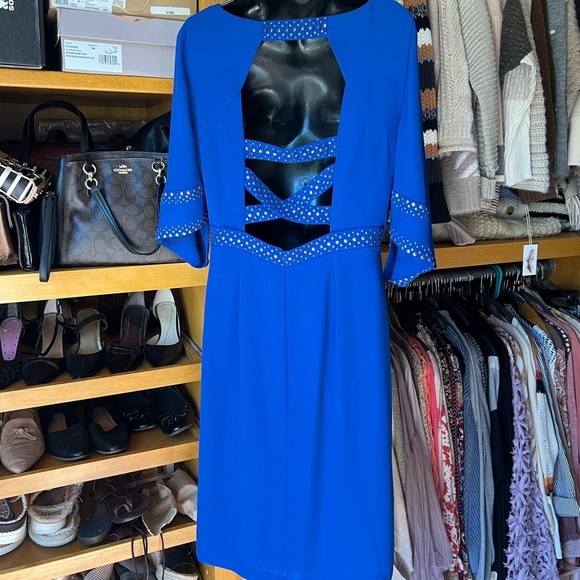 ⭐️BOGO FREE⭐️ NWT BCBG MAXAZRIA Lexy Studded dress - Picture 8 of 11